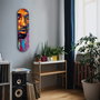 Wallity Kobe B - Pintura Decorativa de Vidrio Templado Multicolor